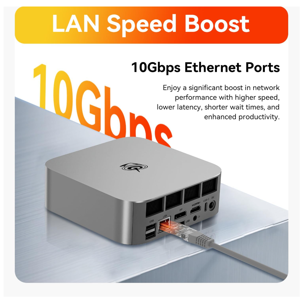 Beelink SER9 Max AI Mini PC – AMD Ryzen AI 7 H 350
