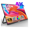 Innoview 23.8″ 4K UHD Portable Monitor – 100% sRGB IPS, USB-C & HDMI